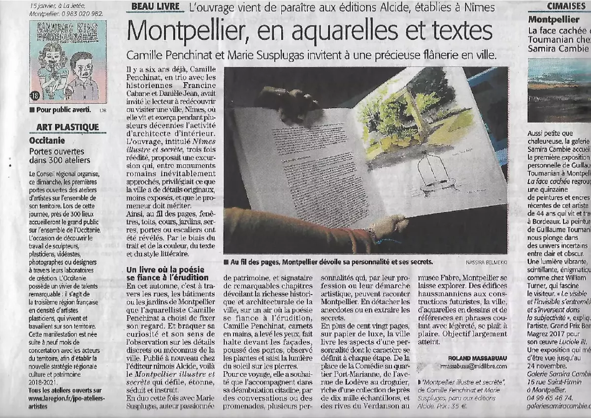 Midi Libre, 18 novembre 2018