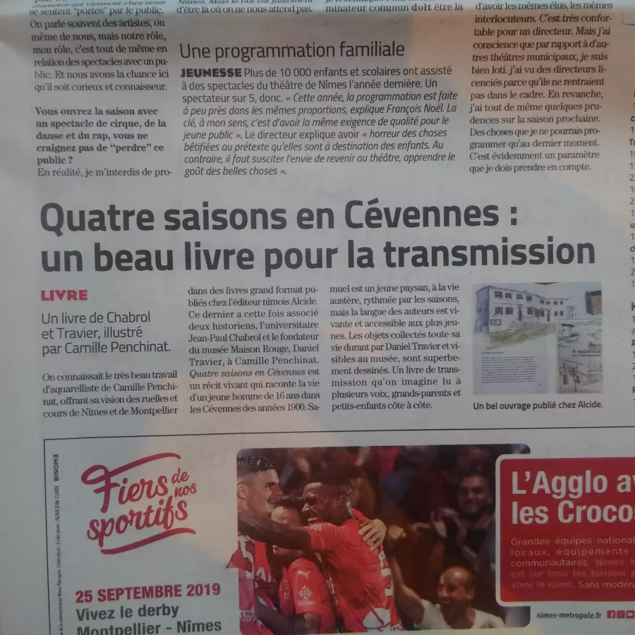 Midi Libre, 24 septembre 2019