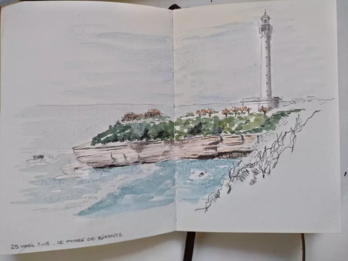 Le phare de Biarritz