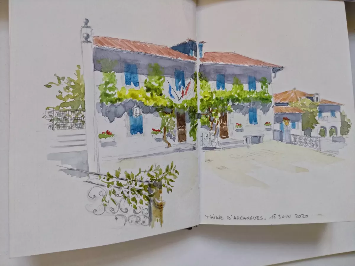La mairie d'Arcangues