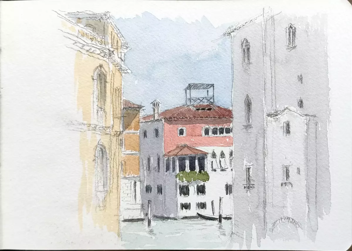 Vue vers le Grand canal