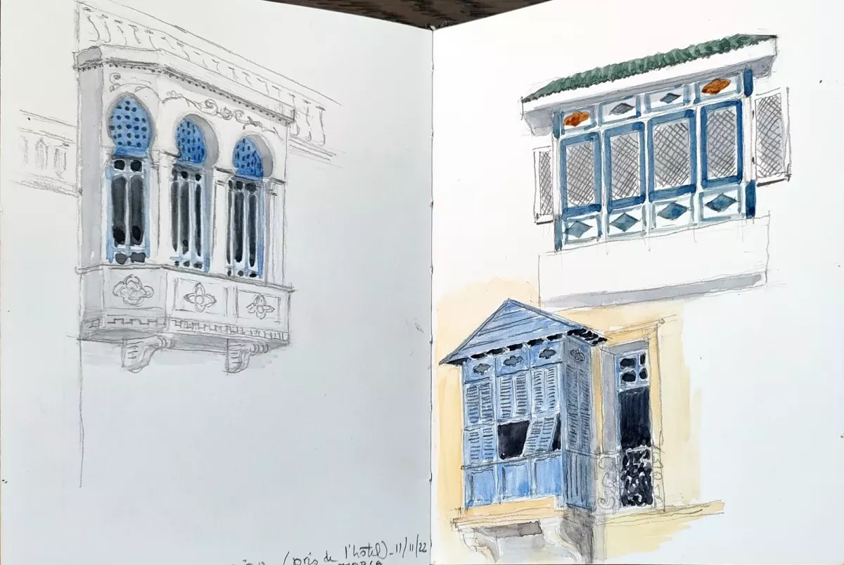 La Marsa - Moucharabieh